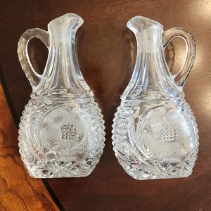 Vintage Oil & Vinegar Cruets